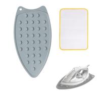 Paños de Planchar, Alfombrilla de Hierro de Silicona, Paño Protector para Planchar, Cojín de Descanso de Hierro, Paño de Planchado de Malla Resistente al Calor, para Evitar Daños y Ropa de Protección