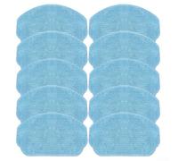 Paños de repuesto para fregona EICOBOT BR150 paquete de 5/10 accesorios de limpieza lavables para un rendimiento óptimo (paquete de 10)