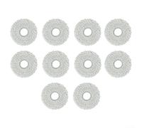 Paños de repuesto para fregona, para ECOVACS, para DEEBOT T30C, para OMNI, para T30 Pro, T50 Max, T30S Pro; almohadillas de microfibra de esponja de chenilla, para robot aspiradoras (10 piezas)