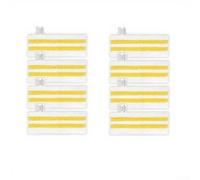 Paños de repuesto para Karcher SC1 SC2 SC3 SC4 SC5 - para fundas de fregona de microfibra premium con accesorio - ideal para parquet y vinilo (B)
