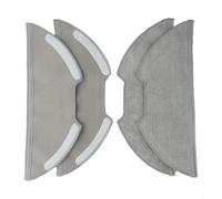 Paños de repuesto para mopa M9, para Eureka E10S, para robot aspirador Obode A8, paquete de 4, almohadillas de microfibra lavables compatibles con función de fregona (paquete de 4)