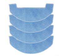 Paños de repuesto para robot aspirador Mova E10, almohadillas de limpieza de microfibra para fregona de pisos, paquete de 4 o 10 (azul) (paquete de 4)