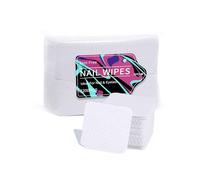 Paños de uñas sin pelusas, 1200 unidades, quitaesmalte de uñas, almohadillas suaves absorbibles para extensiones de pestañas, toallitas de limpieza