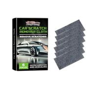 PañOs Nano Sparkle para ArañAzos de Coche, 6 Piezas Nano Cloth MáGico Paño Reparador Arañazos Coche, Reparación de Arañazos, Residuos de Pintura, Remolinos, Manchas de Agua, Pulido de la Superficie