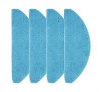 Paños para Cecotec para Conga 7490 Robotic Floor Cleaner Almohadillas de repuesto de microfibra también aptas para Genesis 7490 para X-Treme (paquete de 4)