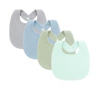 Paños para eructar Babero de lactancia para recién nacidos pequeños 0-1 año Delantal babeante Babero de alimentación Toalla de saliva transpirable Alimentación de algodón para recién nacidos