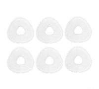 Paños para fregona Freo Z10 Ultra Z X10 Pro - Almohadillas de repuesto de fibra ultrafina, lavables, de alta absorción, mopas húmedas y secas para suelos de madera de baldosas de 15 cm (6 piezas)