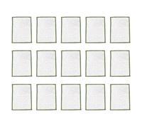 Paños para lavar platos de alambre antiarañazos, doble capa gruesa para lavar platos, 16 x 12 cm, 15 unidades, tela de metal, alambre antiarañazos adecuado para cocina (B)