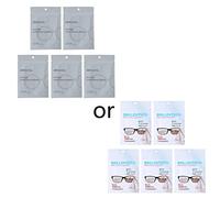 Paños reutilizables antivaho para lentes, tela de microfibra, limpieza para gafas, lentes y pantalla de cámara