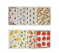 Paños suecos para cocina - 8 paños de cocina - Celulosa Productos de limpieza absorbentes Toallitas de secado rápido Toallas decorativas lavables Delr