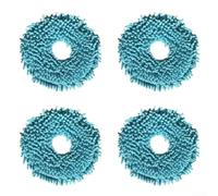 Paños y bolsas de polvo de repuesto compatibles con Cecotec para Conga 9990 AI - 9590-10090 Spin para Ultra Power Home - Almohadillas lavables de microfibra y filtros no tejidos - Juego de 2