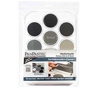 PanPastel Colorfin Pan Ultra Soft Artist Pastel Set 9 ml 7 kg-Weathering-Grays, mugre y hollín