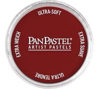 PanPastel Pasteles de artista de GOLDEN, pantalla roja permanente, 62 mm de diámetro, pasteles de artista profesional, formato único de sartén (similar a un pastel)
