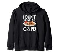 Panqueques I Don't Give A Crêpe Humor audaz Sudadera con Capucha