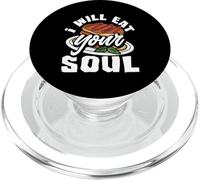 Panqueques I Will Eat Your Soul Humor PopSockets PopGrip para MagSafe