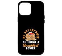 Panqueques Mi Superpoder Construyendo Una Torre De Desayuno Carcasa para iPhone 12 Pro Max
