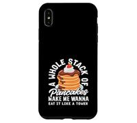 Panqueques Una pila entera de Me Quiero Comer Carcasa para iPhone XS Max