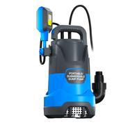 PANRANO Bomba de sumidero automática de agua sumergible de 1 HP Bomba de eliminación de agua limpia/sucia de 4000 PGH con interruptor de flotador, bomba de agua de transferencia portátil eléctrica