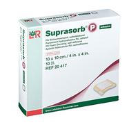 Pansements hydrocellulaires Suprasorb P Lohmann Rauscher boîte de 10-10 cm x 10 cm