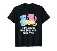 Pansexual and Still Not Into You Pan LGBTQ Orgullo no binario Camiseta