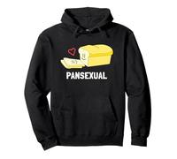 Pansexual Funny Bread Pan LGBTQ Pride LGBT Nonbinary Sudadera con Capucha