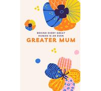 Pansy Viola Notebook For Mum: Beautiful notebook/journal/planner/diary for Mum, Paperbook cover,100 lined pages, 6"x9" size (similar to A5) ideal size to carry around
