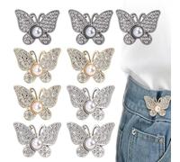 Pant Tighteners for Waist Women 9 Pieces Alloy Adjustable No Sewing
