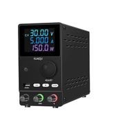 Pantalla a Color fuente de alimentación CC perilla codificadora ajuste con precisión 4 fuente de alimentación conmutada de laboratorio Digital mantenimiento de llave de coche(SC-Black-SPPS-A1203D,220-