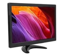 Pantalla a Color HD, Monitor LCD TFT de 12 Pulgadas 100-240V Altavoces Duales Portátiles para el Hogar (Enchufe de la UE)