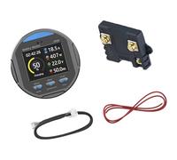 Pantalla a color impermeable Coulómetro 50 A 100 A 350 A TR24 Comprobador de batería Capacidad Corriente Corriente Retroiluminación Dispositivo de alarma para batería baja