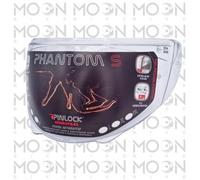 Pantalla Airoh 5827V Casco Phantom Phantom S Transparente Antirrayas Pinlock