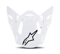 Pantalla Alpinestars S-M10 22 Sol Blanco brillante Blanco brillante