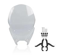 Pantalla Antiviento Alerón para Parabrisas De Motocicleta para MT09 MT-09 SP 2024 2025 Deflectores De Viento Touring con Carenado De Doble Burbuja Soporte(Humo Ligero)