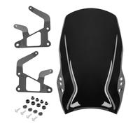 Pantalla Antiviento Alerón para Parabrisas De Motocicleta para XSR900 2022-2024 Deflectores De Viento Sport Touring, Pantalla, Piezas De Carenado Soporte(Fumar)