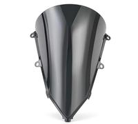 Pantalla Antiviento Alerón Parabrisas De Motocicleta para CBR650R 2019-2025 Extensión Deflectores De Viento Carenado Deflector De Montaje En Manillar Soporte(Negro)