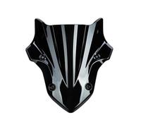Pantalla Antiviento Alerón Parabrisas De Motocicleta para para Z900 2017-2019 Deflectores De Viento Negros, Extensión Pantalla Carenado Plástico Soporte