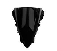 Pantalla Antiviento Alerón Parabrisas De Motocicleta para YZF R1 2007-2008 Deflectores De Aire De Plástico, Extensión De Pantalla Frontal Carenado Soporte(Negro)