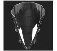 Pantalla Antiviento Alerón Parabrisas De Motocicleta para YZF R1 2007-2008 Deflectores De Aire De Plástico, Extensión De Pantalla Frontal Carenado Soporte(Transparente)