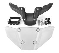 Pantalla Antiviento Deflectores De Aire Parabrisas De Motocicleta para MT 09 MT-09 SP Alerón De Viento con Soporte Protector Y Alerón De Carenado Soporte(Transparente)