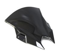 Pantalla Antiviento Deflectores De Parabrisas Motocicleta para para NINJA500SE para NINJA500 2024 Kit De Carenado Frontal con Extensión De Alerón Soporte(Negro)