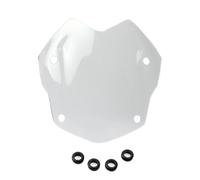 Pantalla Antiviento Deflectores De Parabrisas Motocicleta para R1200GS 1250GS ADV LC Adventure Extensión Carenado Deportivo con Alerón Flujo De Aire Soporte(Transparente)