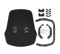 Pantalla Antiviento Deflectores De Viento Motocicleta para CRF250 L/S/M CRF300L 2013-2023 Protector Delantero con Alerón Viento Y Flujo De Aire Modificado Soporte(Fumar)