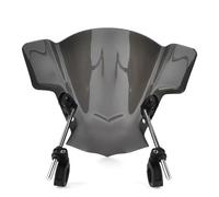 Pantalla Antiviento Deflectores De Viento Motocicleta para MT09 MT07 MT03 MT25 FZ07 MT125 FZ09 FZ1 FZ6 FZ8 YZF R6 R3 R25 SR400 Ajustar Pantalla Soporte(Negro)