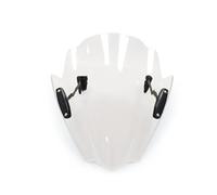 Pantalla Antiviento Parabrisas De Motocicleta para CB1000R para CB300R para CB300F para CB150R para CB125R para CB250F Deflectores De Manillar De 7/8" Y 1" Soporte(Transparente)