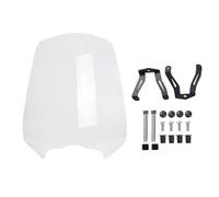Pantalla Antiviento Parabrisas De Motocicleta para para Vulcan para S650 para EN650 para VN650 2015-2023 Deflectores De Viento Delantero Soporte(Transparente)