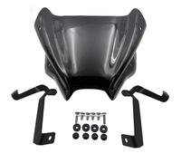 Pantalla Antiviento Parabrisas De Motocicleta para Suzuki GSX-8S 2023-2024 Deflectores De Visera Deportivos Touring, Piezas, Extensión De Viento, Alerón Soporte(Humo Oscuro)