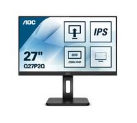 Pantalla - AOC - Q27P2Q - 2560x1440 - IPS - 4ms - HDMI/USB C/VGA