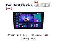 Pantalla automática de Android Reproductor Multimedia Android Auto Universal para Volkswagen, para issan, para yundai, para Kia, para Toyota para Honda(7M150S-9)