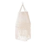 Pantalla Boho - de iluminación tejida a mano | Modelo colgante para luminaria, para dormitorio, salón, oficina, café, restaurante, dormitorio