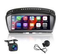 Pantalla Carplay Coche BMW Serie 3/5/6 Sistema CCC E60 E61 E63 E64 E90 E91 E92 E93 (2003-2008) con e schermo da 8.8 pollici,CarPlay Wireless e Android Auto SWC Bluetooth GPS Mirror Link